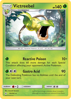 Pokemon Unbroken Bonds Victreebel - 15