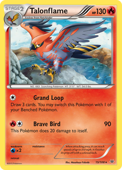 Pokemon Roaring Skies Talonflame - 15