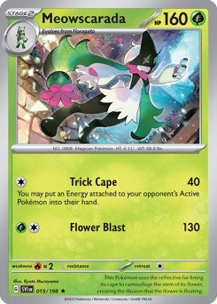Pokemon Scarlet & Violet Meowscarada - 15