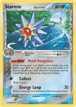Pokemon Delta Species Starmie δ - 15