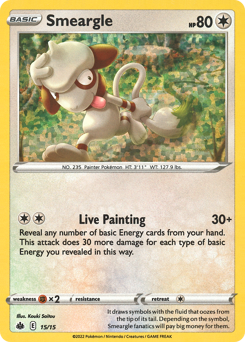 Pokemon McDonald's Collection 2022 Smeargle - 15