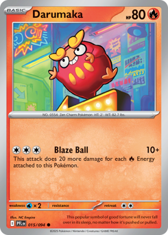 Pokemon Phantasmal Flames Darumaka - 15