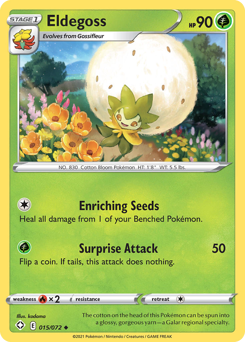 Pokemon Shining Fates Eldegoss - 15