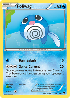 Pokemon Furious Fists Poliwag - 15