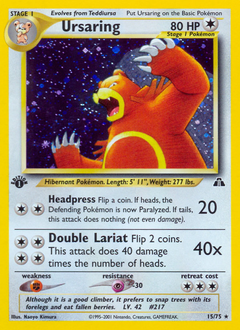 Pokemon Neo Discovery Ursaring - 15