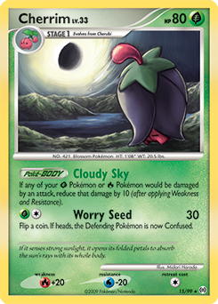 Pokemon Arceus Cherrim - 15