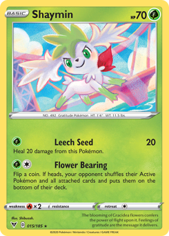 Pokemon Vivid Voltage Shaymin - 15