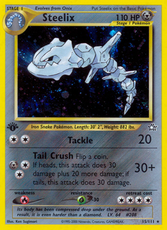 Pokemon Neo Genesis Steelix - 15