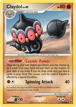 Pokemon Great Encounters Claydol - 15