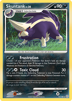 Pokemon Diamond & Pearl Skuntank - 15