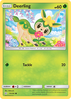 Pokemon Cosmic Eclipse Deerling - 15