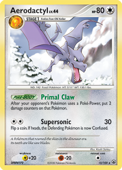 Pokemon Majestic Dawn Aerodactyl - 15