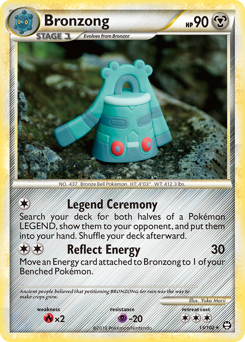Pokemon HS—Triumphant Bronzong - 15