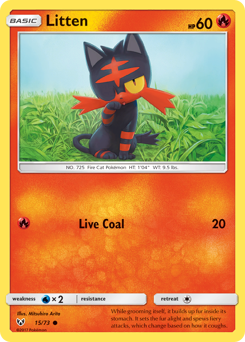 Pokemon Shining Legends Litten - 15