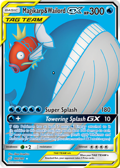 Pokemon Team Up Magikarp & Wailord-GX - 160