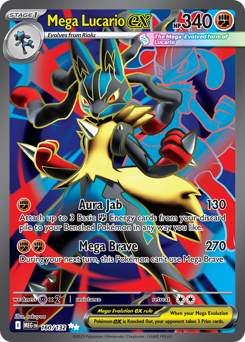 Pokemon Mega Evolution Mega Lucario ex - 160