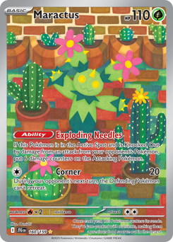 Pokemon Journey Together Maractus - 160