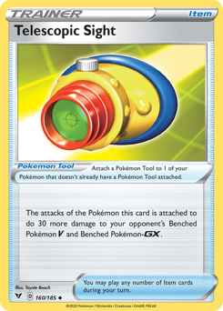 Pokemon Vivid Voltage Telescopic Sight - 160