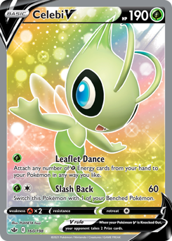 Pokemon Chilling Reign Celebi V - 160
