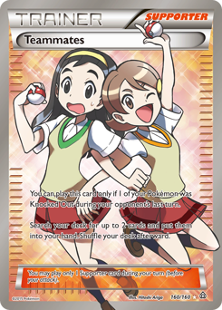 Pokemon Primal Clash Teammates - 160
