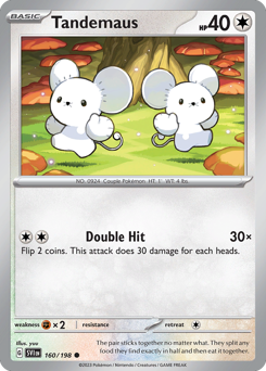 Pokemon Scarlet & Violet Tandemaus - 160