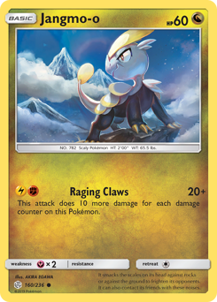 Pokemon Cosmic Eclipse Jangmo-o - 160