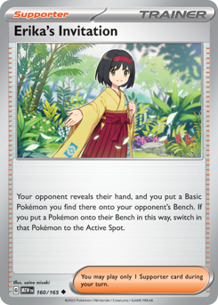 Pokemon 151 Erika's Invitation - 160