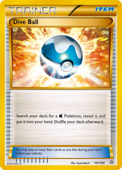Pokemon Primal Clash Dive Ball - 161