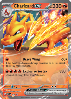 Pokemon Scarlet & Violet Black Star Promos Charizard ex - 161