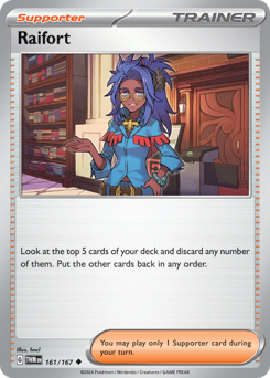 Pokemon Twilight Masquerade Raifort - 161