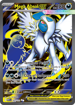 Pokemon Mega Evolution Mega Absol ex - 161