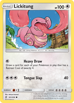 Pokemon Unified Minds Lickitung - 161