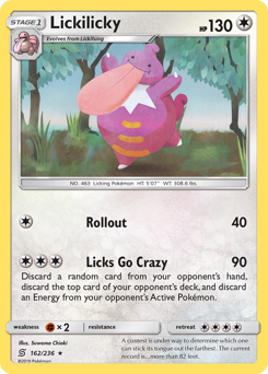 Pokemon Unified Minds Lickilicky - 162