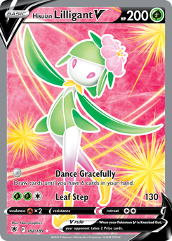 Pokemon Astral Radiance Hisuian Lilligant V - 162