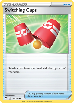 Pokemon Evolving Skies Switching Cups - 162