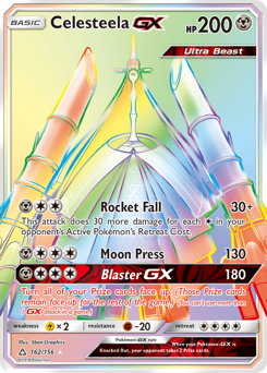 Pokemon Ultra Prism Celesteela-GX - 162