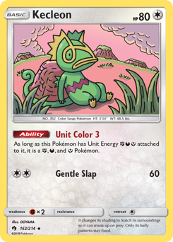 Pokemon Lost Thunder Kecleon - 162