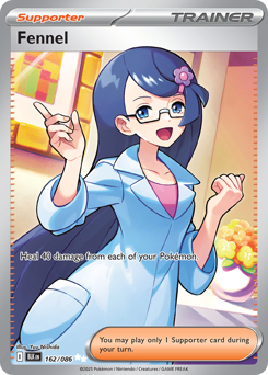 Pokemon Black Bolt Fennel - 162