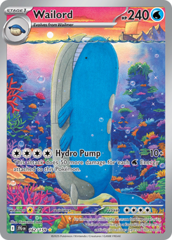 Pokemon Journey Together Wailord - 162