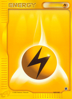 Pokemon Expedition Base Set Lightning Energy - 163