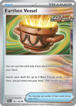 Pokemon Paradox Rift Earthen Vessel - 163