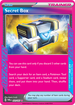 Pokemon Twilight Masquerade Secret Box - 163