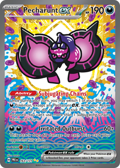 Pokemon Prismatic Evolutions Pecharunt ex - 163