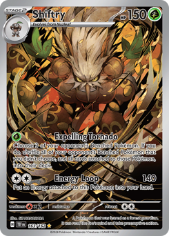 Pokemon Temporal Forces Shiftry - 163