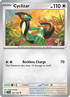 Pokemon Scarlet & Violet Cyclizar - 163