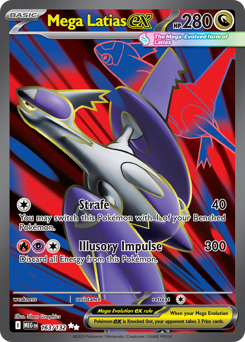 Pokemon Mega Evolution Mega Latias ex - 163
