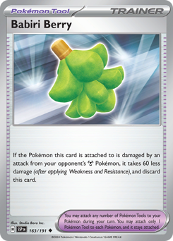 Pokemon Surging Sparks Babiri Berry - 163
