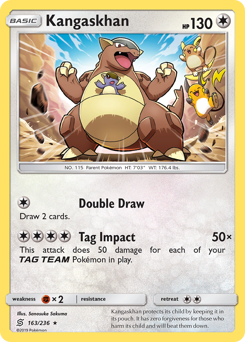 Pokemon Unified Minds Kangaskhan - 163