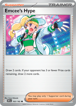 Pokemon Destined Rivals Emcee's Hype - 163