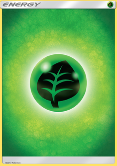 Pokemon Sun & Moon Grass Energy - 164